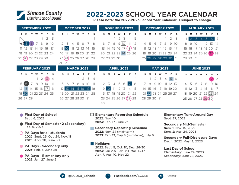 Important Calendars - MAPLE RIDGE SECONDARY SCHOOL